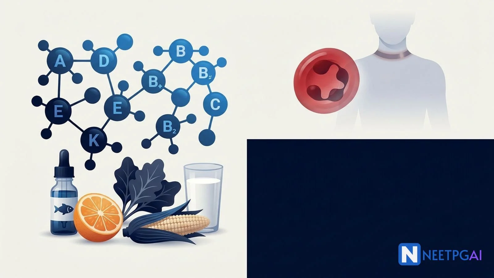 Vitamins & Deficiencies for NEET PG 2026: Complete Biochemistry Guide
