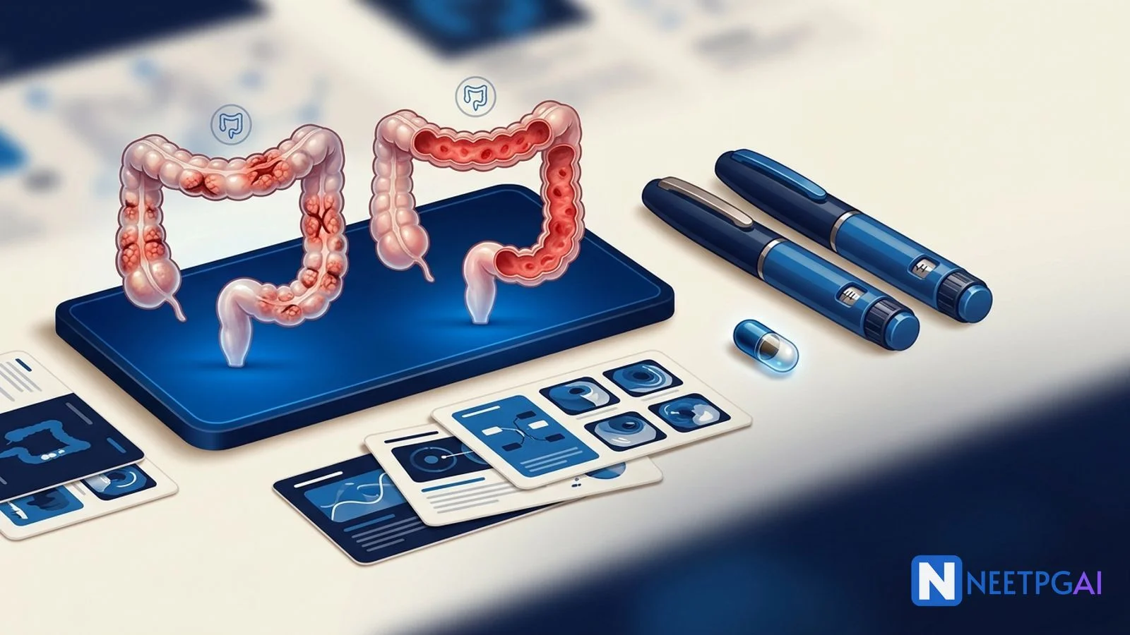 Inflammatory Bowel Disease (Crohn's vs UC) for NEET PG — Complete Guide 2026