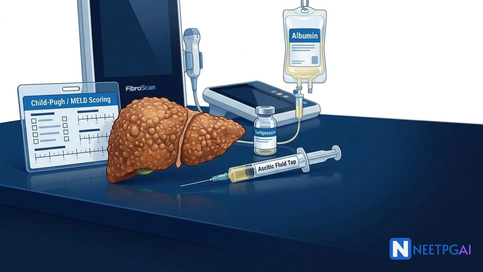 Liver Cirrhosis Complications for NEET PG — Complete Guide 2026