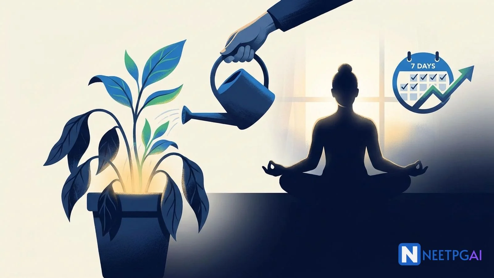 NEET PG Burnout Recovery Guide — A Structured 7-Day Protocol