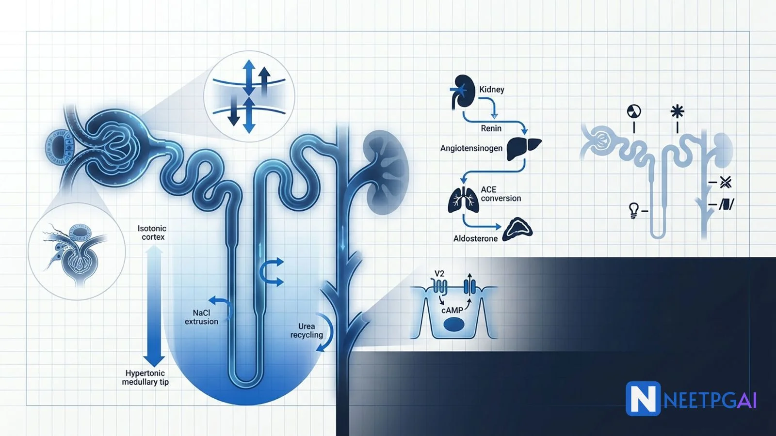 Renal Physiology — GFR, Clearance and Tubular Function for NEET PG 2026