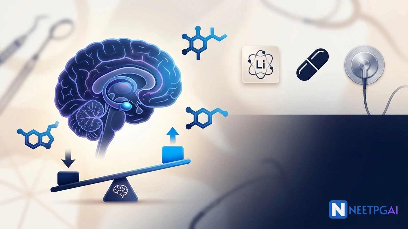 Mood Disorders for NEET PG 2026: Depression & Bipolar Guide