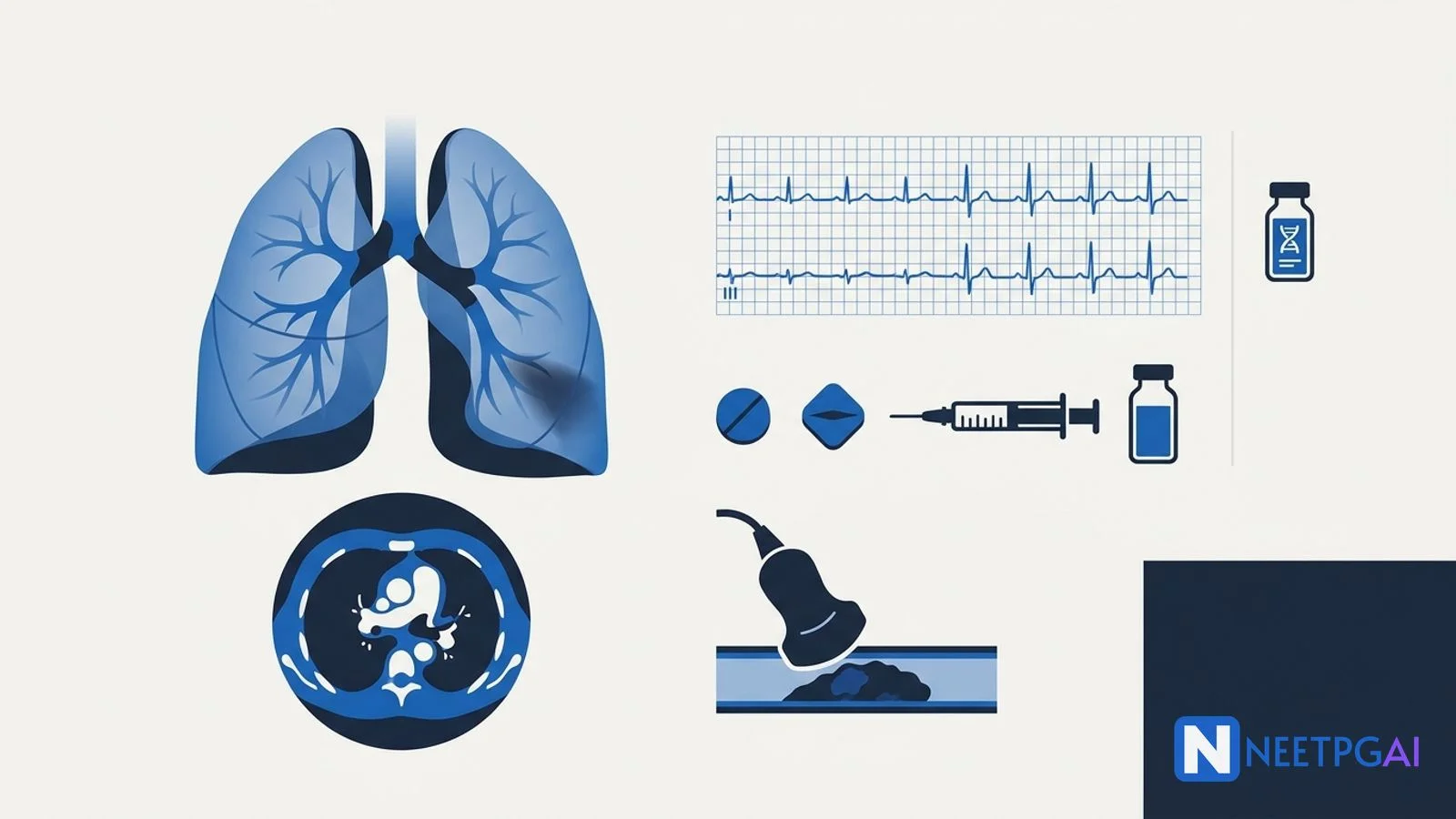 Pulmonary Embolism for NEET PG 2026: Wells, CTPA, Anticoagulation