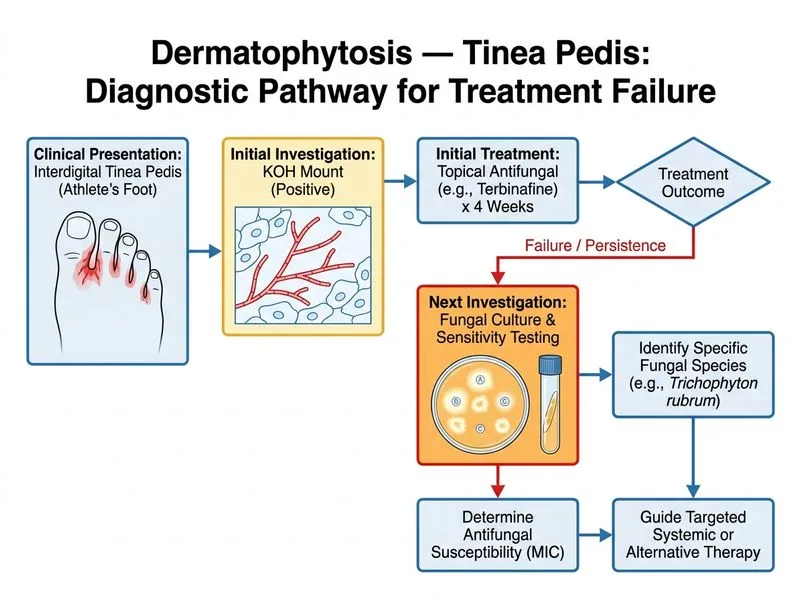 Dermatophytosis — Tinea diagram