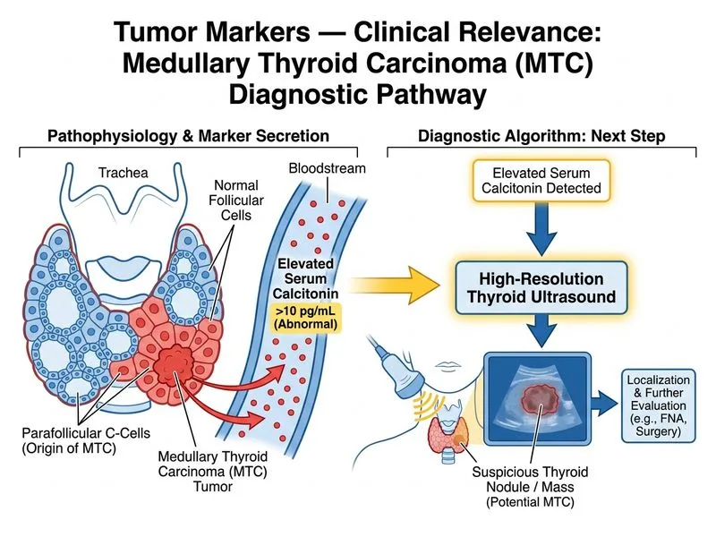 Tumor Markers — Clinical Relevance diagram