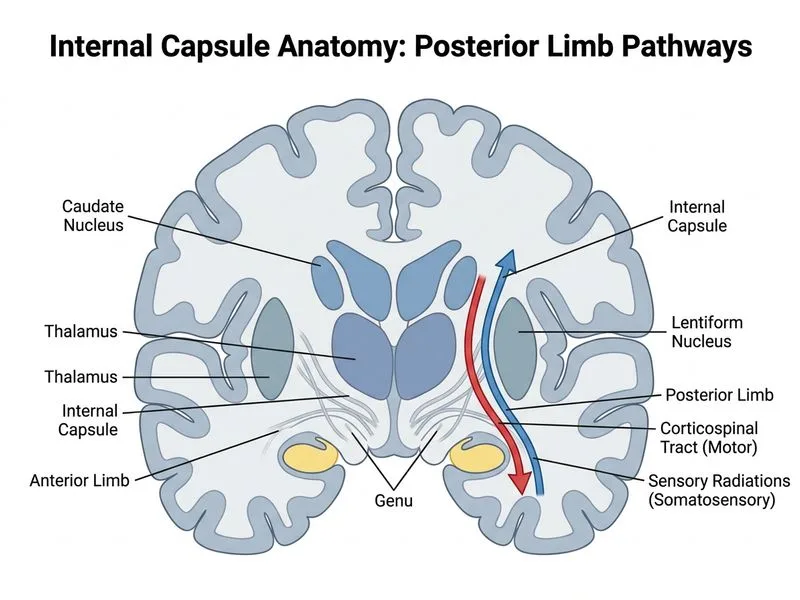 Internal Capsule diagram
