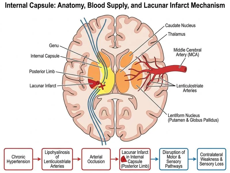 Internal Capsule diagram