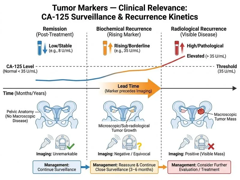 Tumor Markers — Clinical Relevance diagram