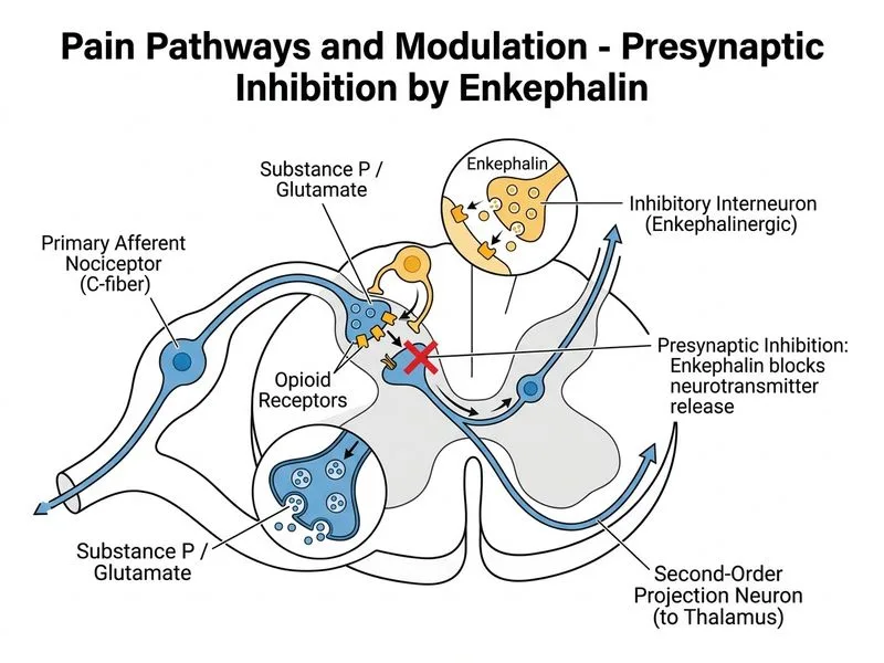 Pain Pathways and Modulation diagram