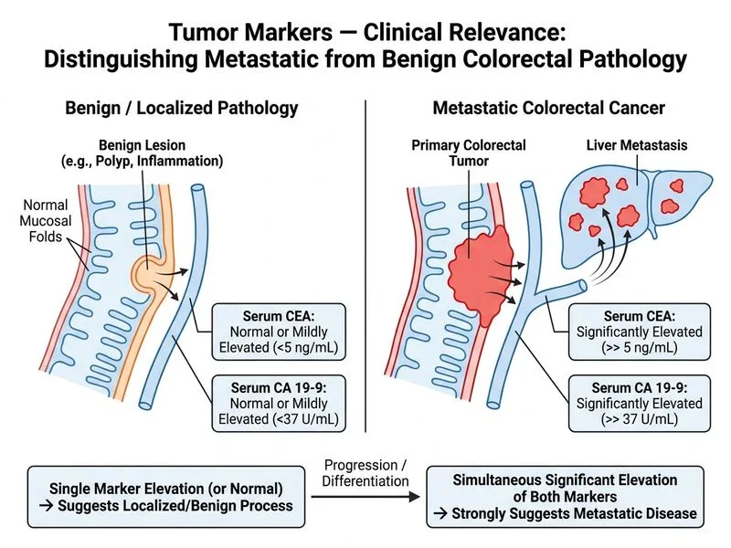 Tumor Markers — Clinical Relevance diagram