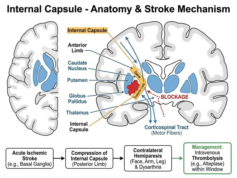 Internal Capsule diagram