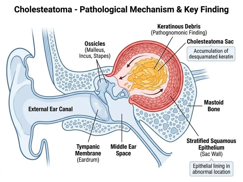 Cholesteatoma diagram