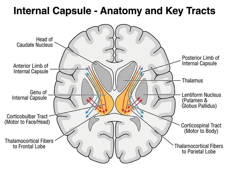 Internal Capsule diagram