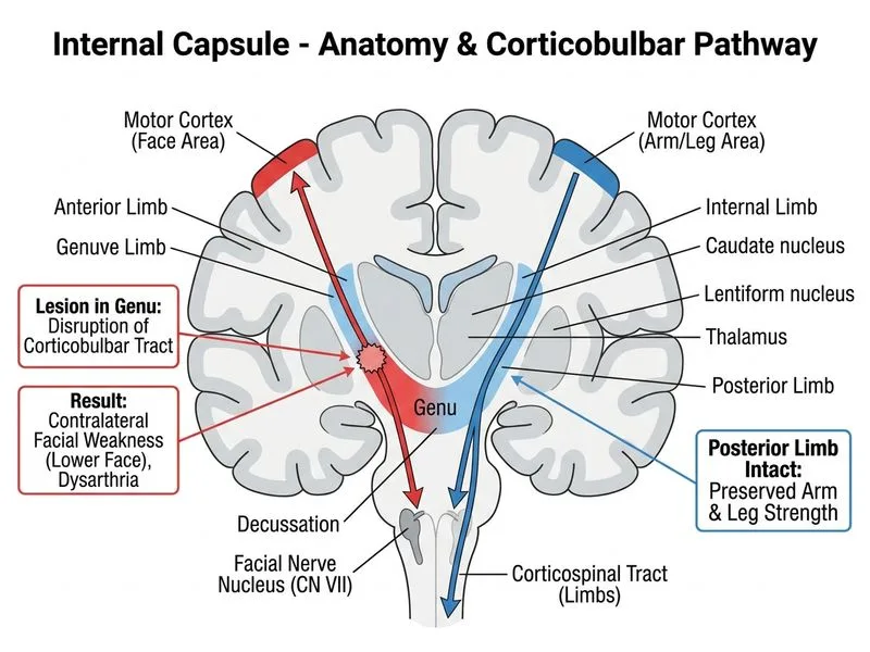 Internal Capsule diagram