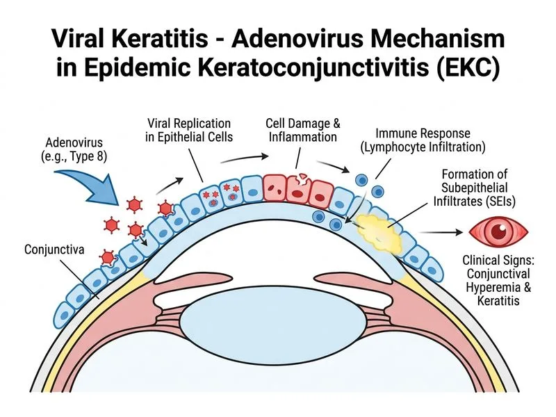 Viral Keratitis diagram