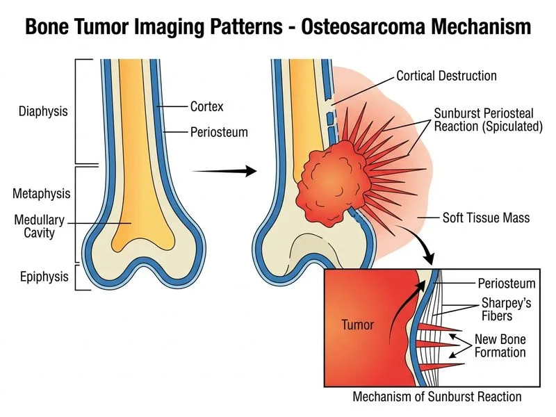 Bone Tumor Imaging Patterns diagram