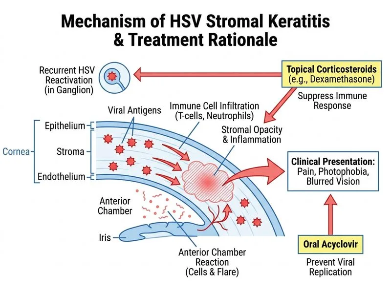 Viral Keratitis diagram
