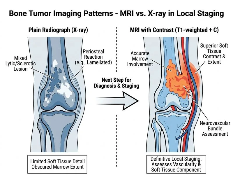 Bone Tumor Imaging Patterns diagram