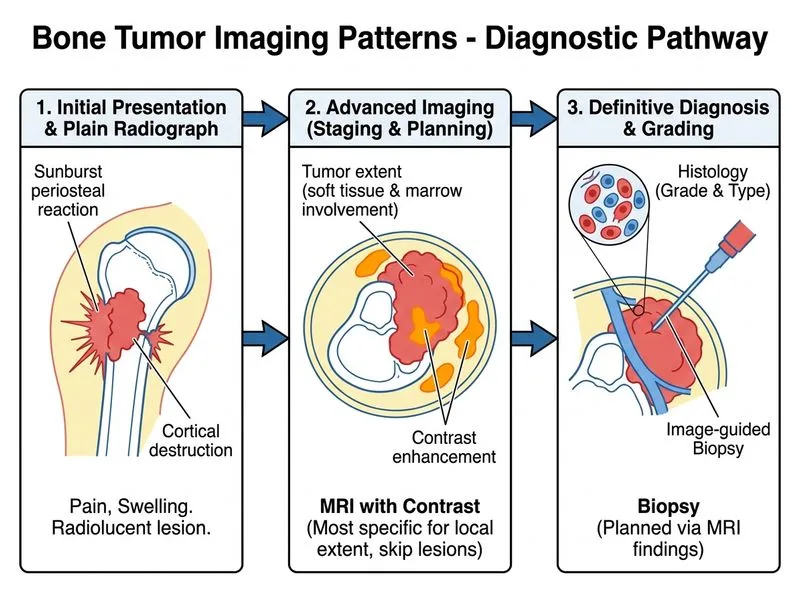 Bone Tumor Imaging Patterns diagram