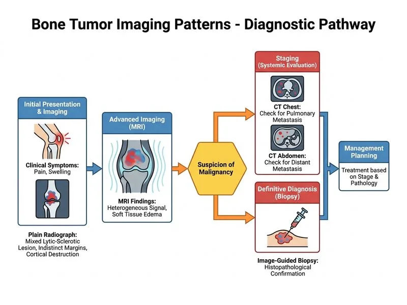 Bone Tumor Imaging Patterns diagram