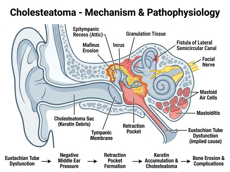 Cholesteatoma diagram