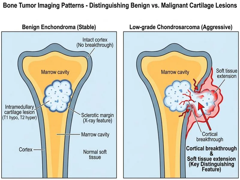 Bone Tumor Imaging Patterns diagram