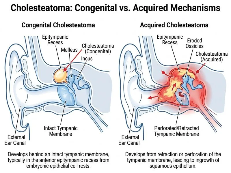 Cholesteatoma diagram