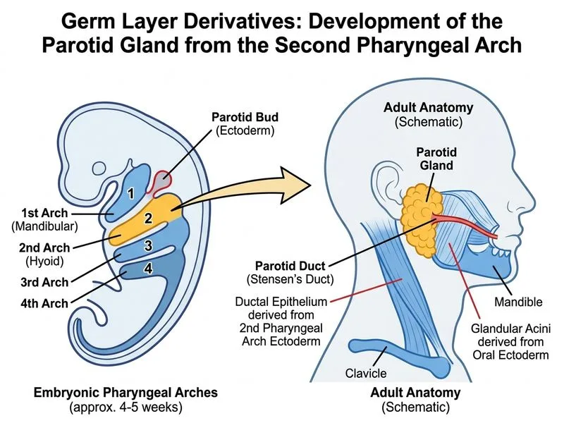 Germ Layer Derivatives diagram