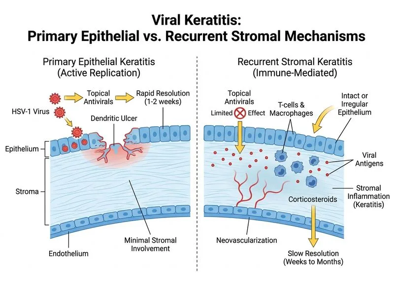 Viral Keratitis diagram