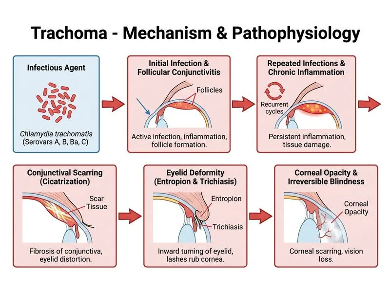Trachoma diagram