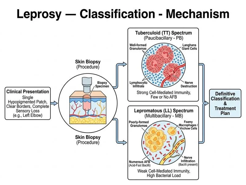 Leprosy — Classification diagram