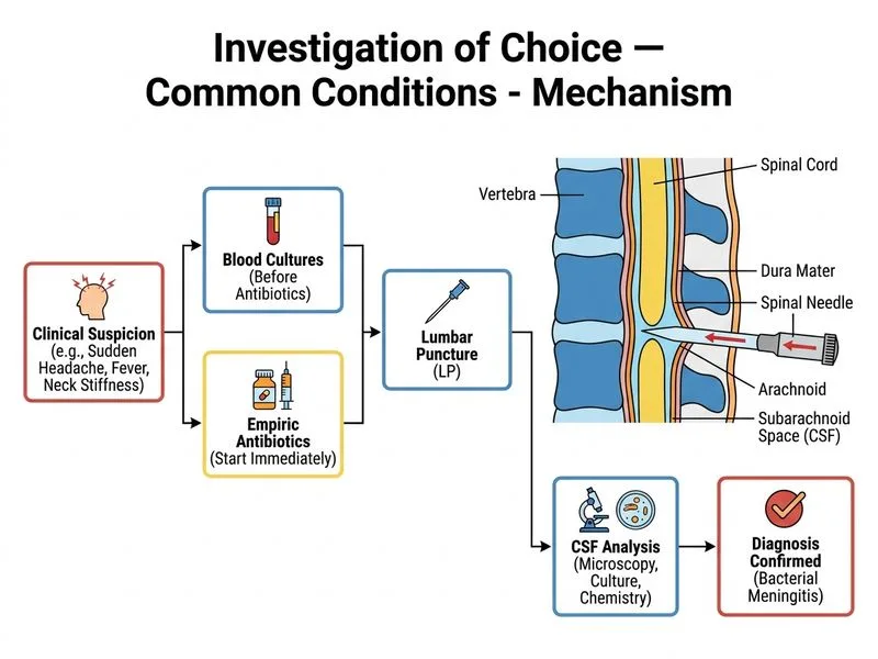 Investigation of Choice — Common Conditions diagram