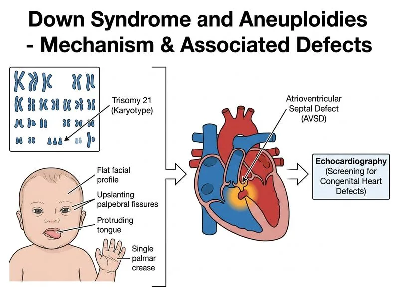 Down Syndrome and Aneuploidies diagram