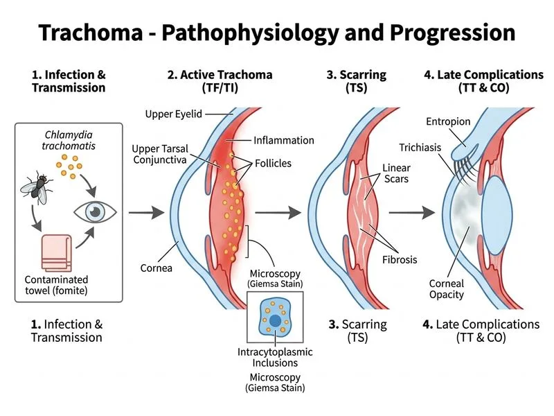 Trachoma diagram