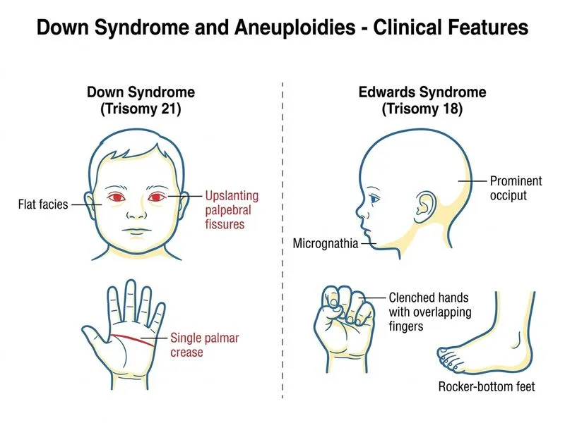 Down Syndrome and Aneuploidies diagram