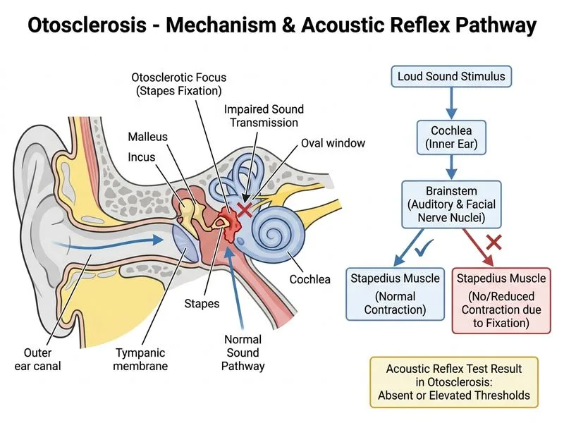 Otosclerosis diagram