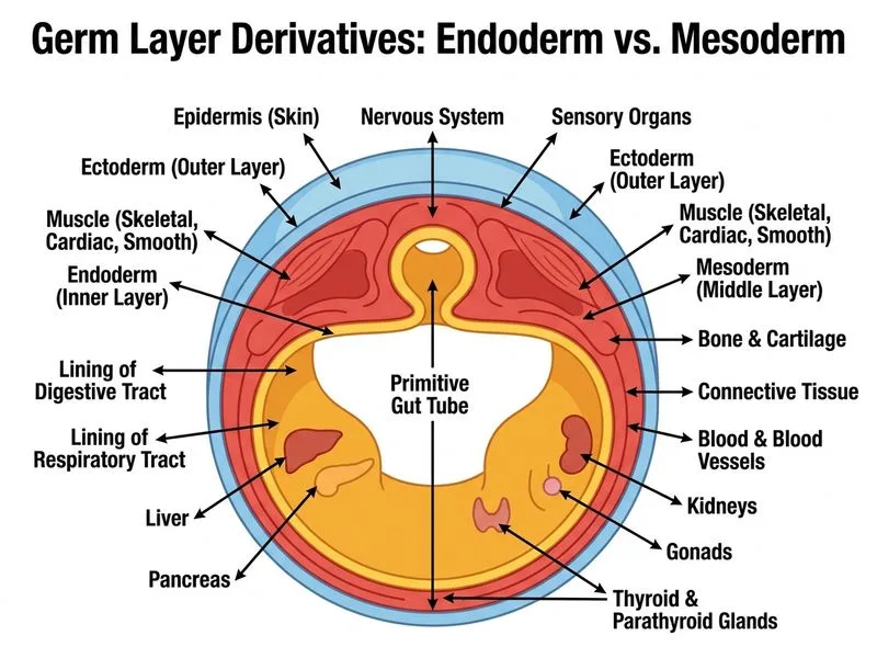 Germ Layer Derivatives diagram