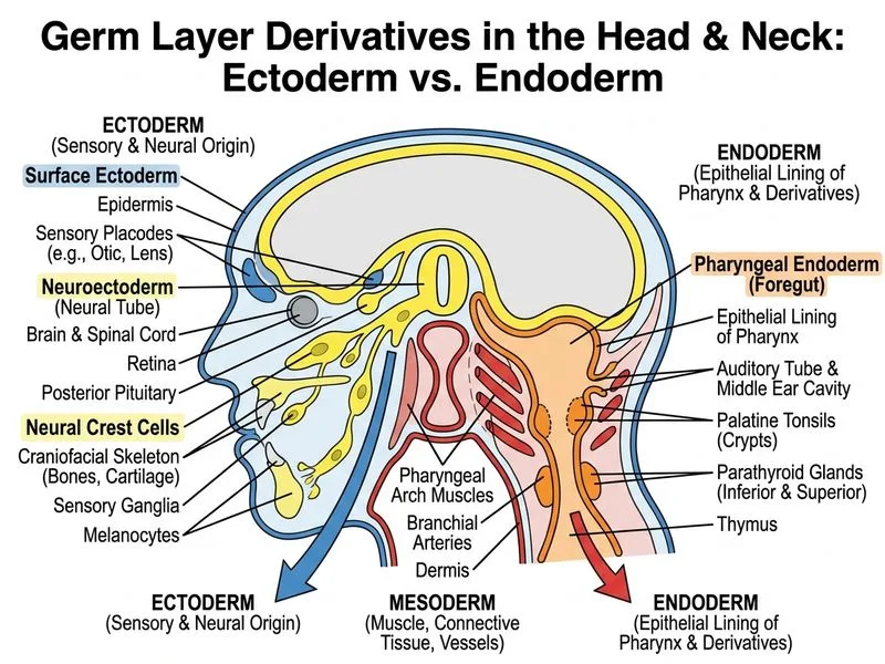 Germ Layer Derivatives diagram