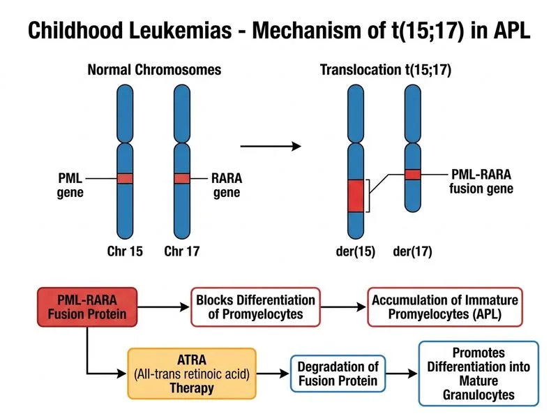 Childhood Leukemias diagram