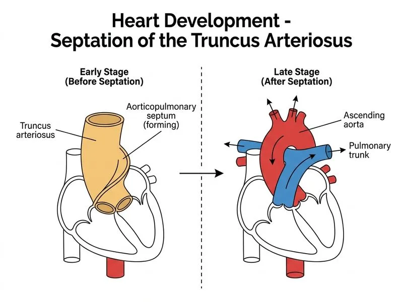Heart Development diagram