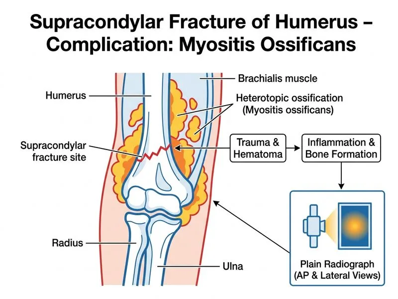 Supracondylar Fracture of Humerus diagram