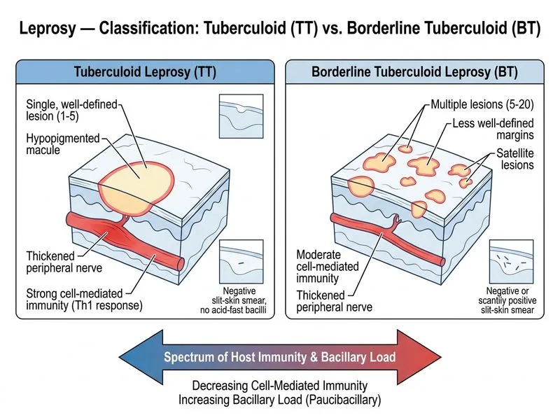 Leprosy — Classification diagram