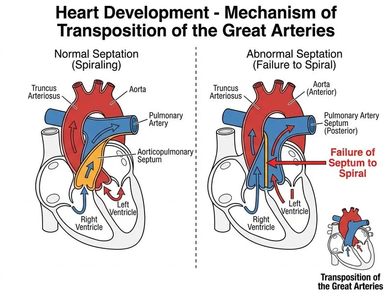 Heart Development diagram