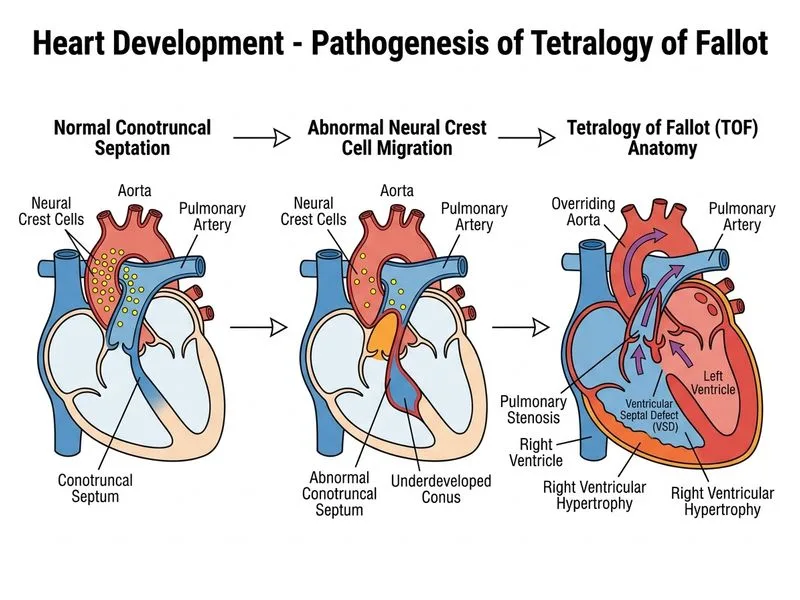 Heart Development diagram