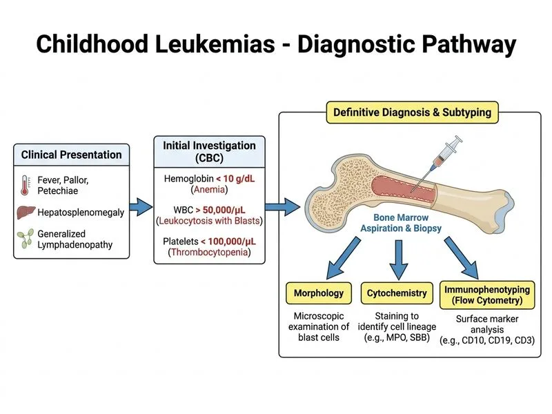 Childhood Leukemias diagram