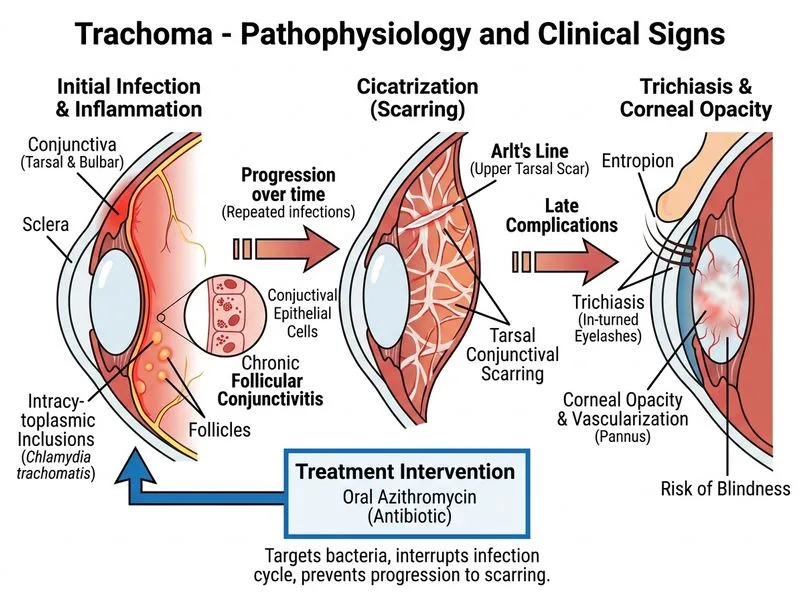 Trachoma diagram