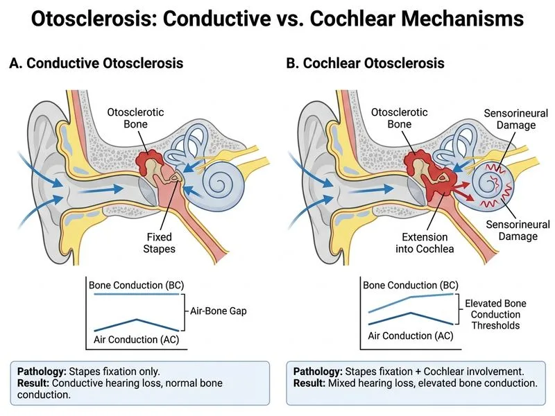 Otosclerosis diagram