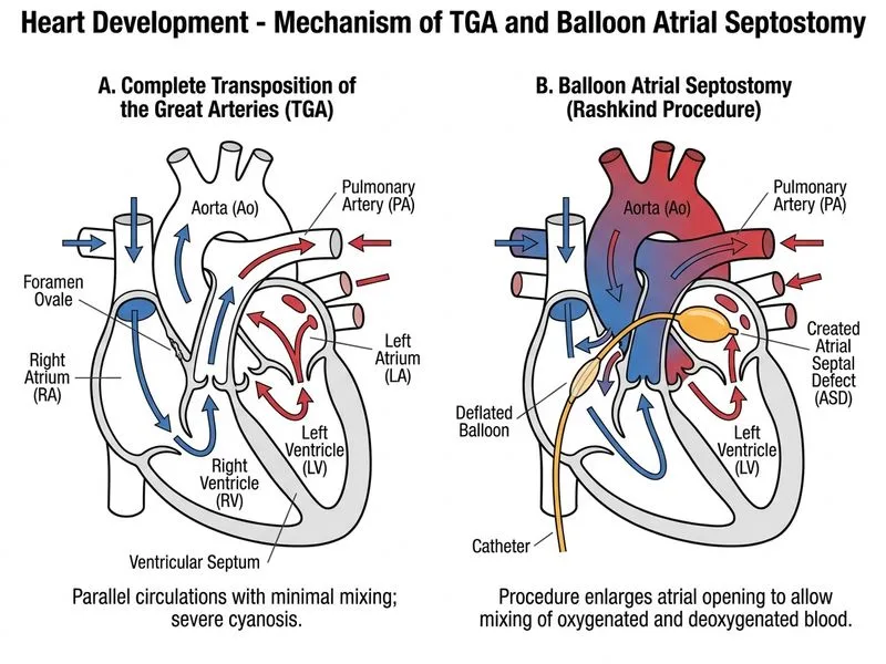 Heart Development diagram