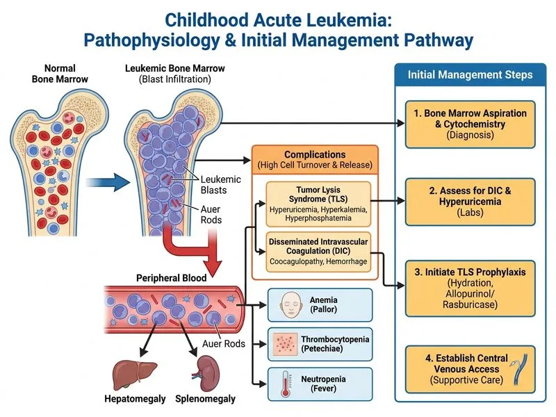 Childhood Leukemias diagram