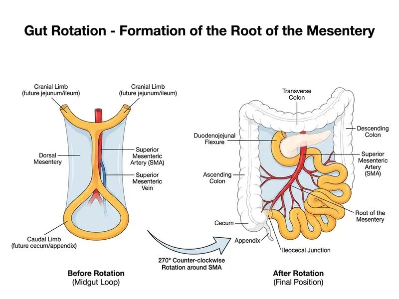 Gut Rotation diagram
